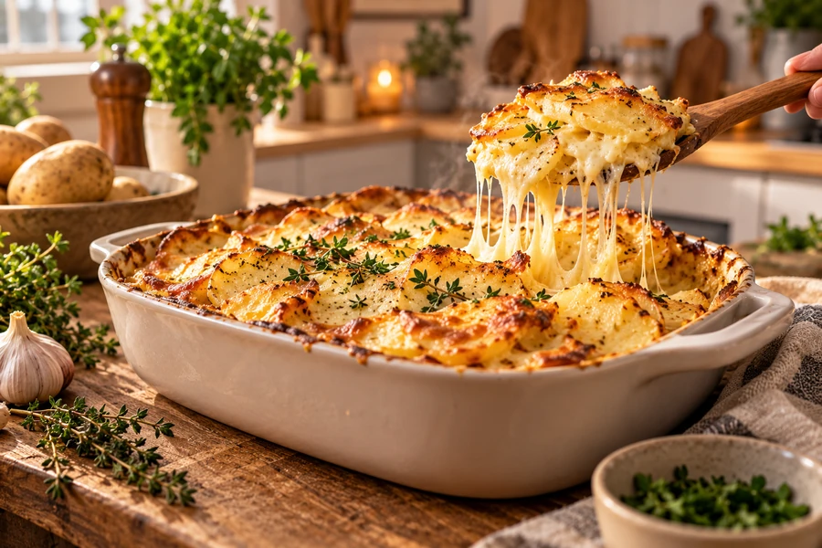 cozy potato dinners