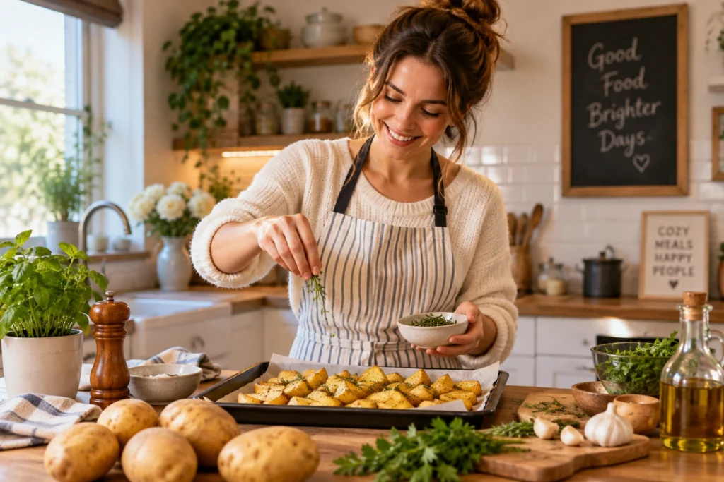 cozy potato dinners